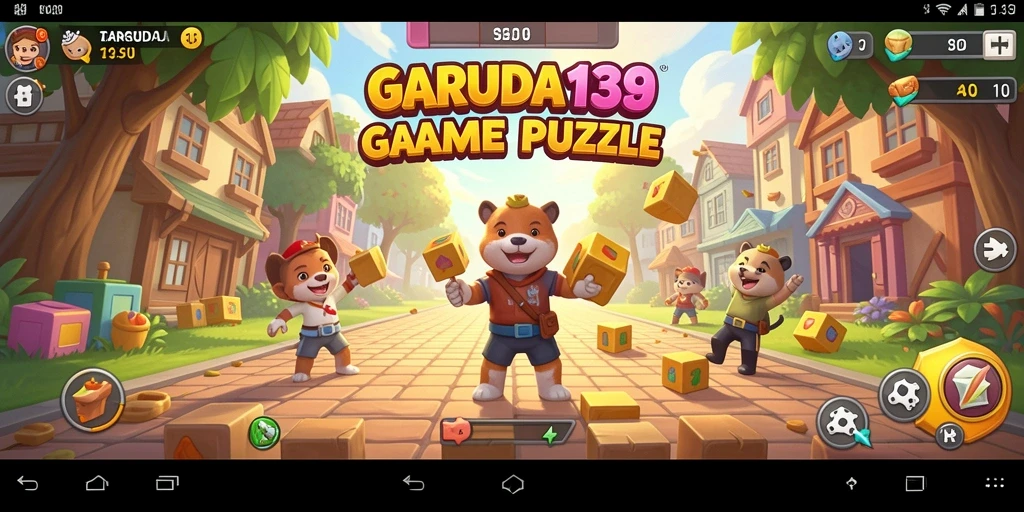 Screenshot GARUDA138 menampilkan gameplay puzzle yang menantang dan menyenangkan.