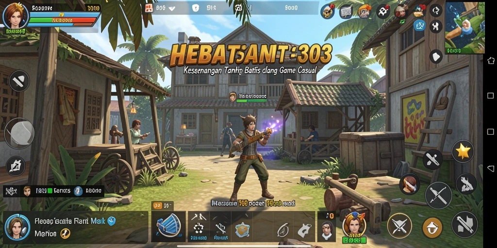 Tampilan seru dari gameplay HEBAT303 yang menampilkan tantangan menyenangkan.