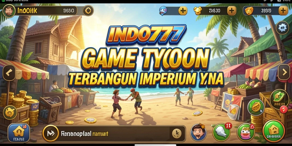 Gameplay menarik dengan berbagai pilihan bisnis di INDO777.