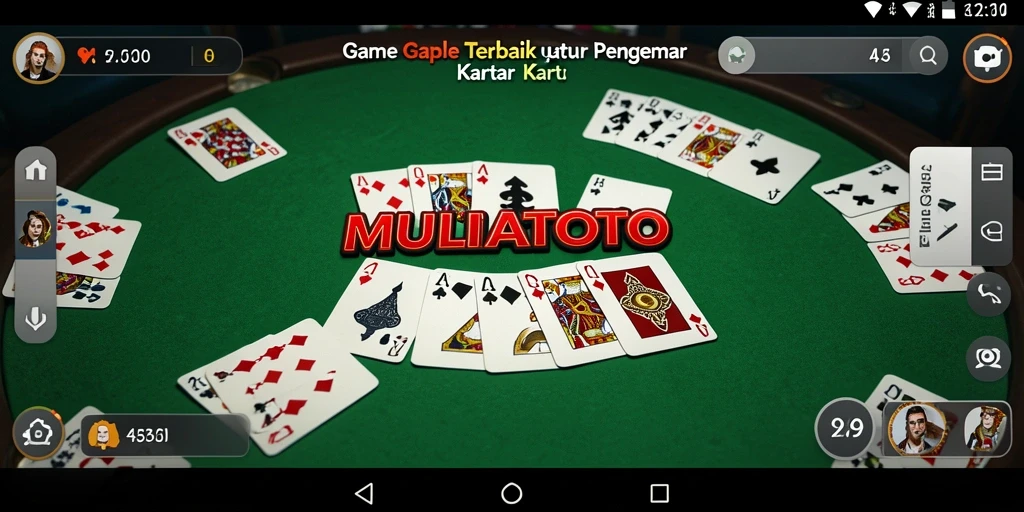 Tampilan gameplay seru dalam MULIATOTO yang menggugah semangat bermain.